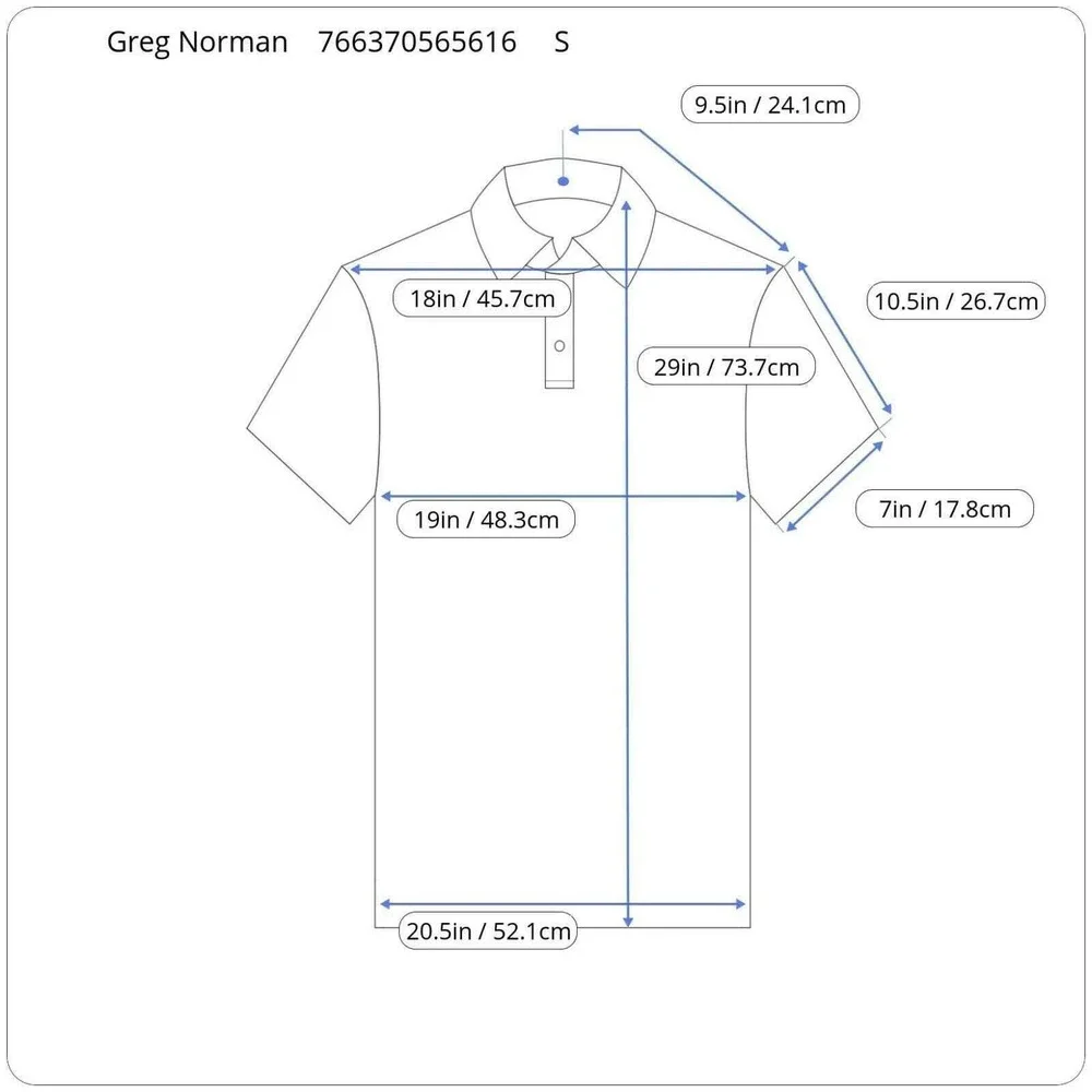 Greg Norman Polo Shirt Mens Small Deepsea Coral New PlayDry Golf 42200DPCRL